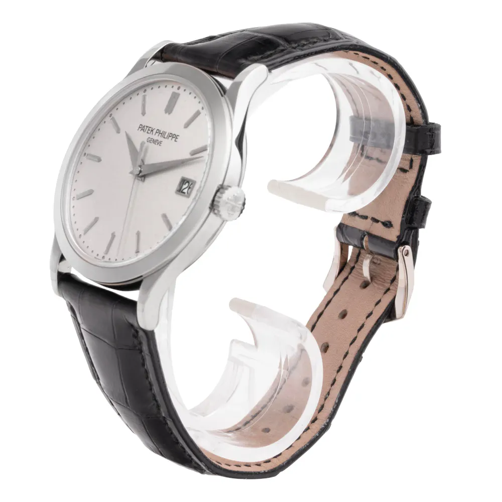 Patek Philippe Calatrava 5296G-010 — 2009 — Excellent in Silver Baton, additional product view 2
