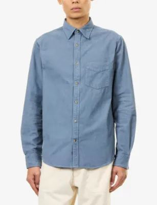 GANT Garment-Dyed Regular Corduroy Shirt detail 3