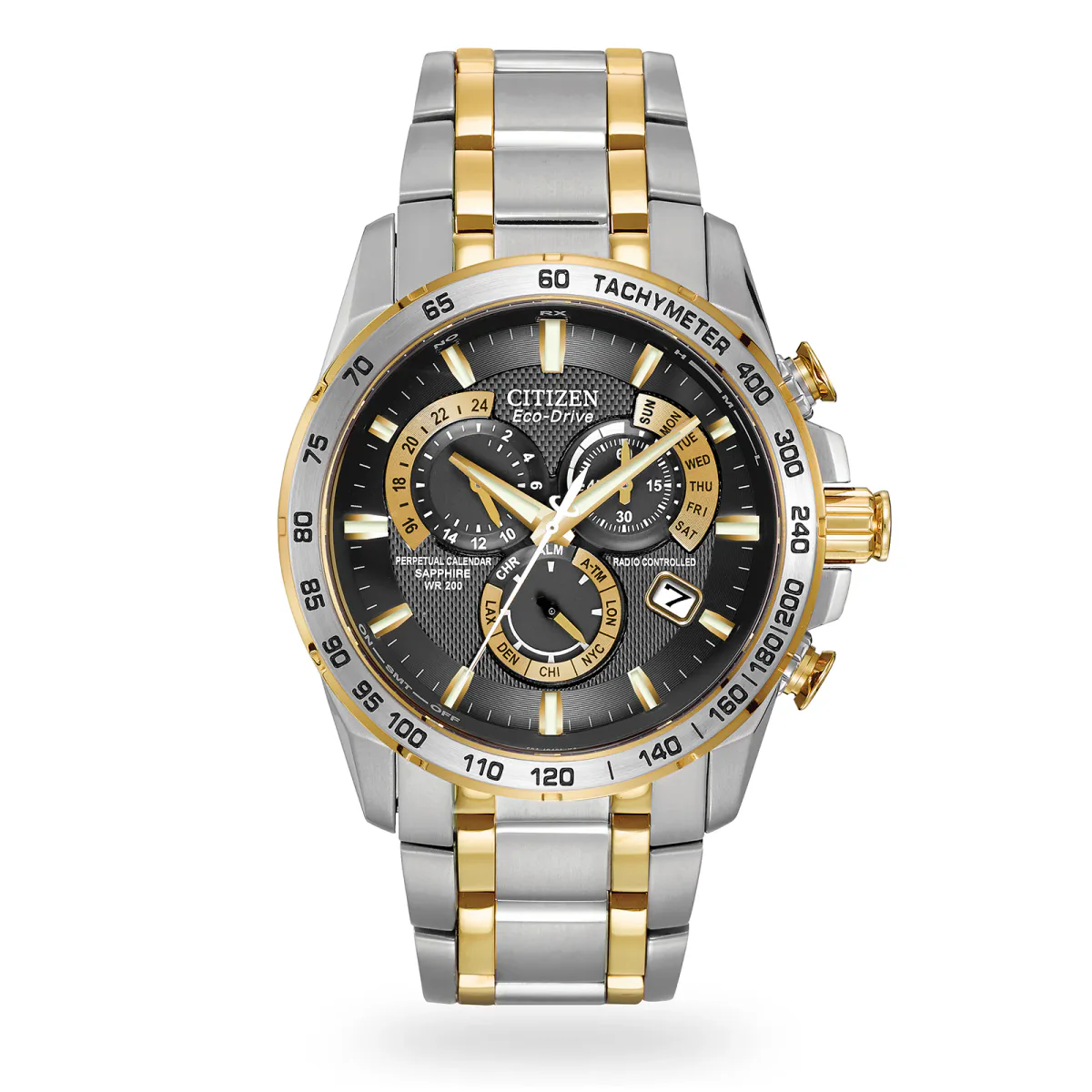 Citizen Eco-Drive Gents Perpetual Chrono A.T Watch
