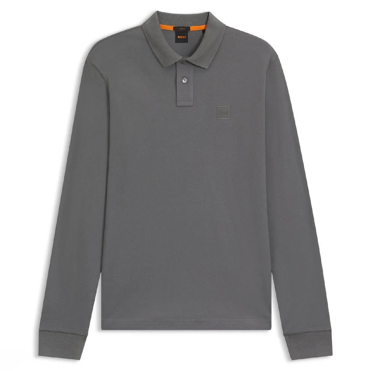 Boss Passerby Slim Fit Long Sleeve Polo Shirt