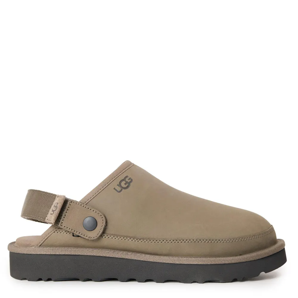 Ugg Men's Gldncoast Goldencoast Cotton Flat Mules in Dried Oregano – Footwear