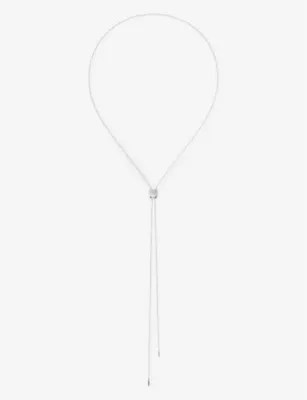 BOUCHERON Quatre Double White 18ct white-gold and 0.18ct diamond necklace in WHITE GOLD – Mens | Jewellery | Necklaces