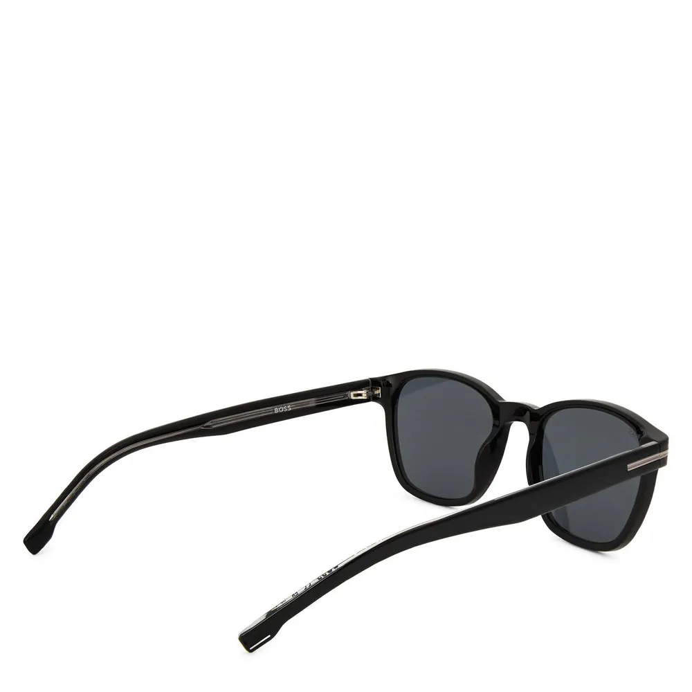 Boss Men's Su UV Protection Square Sunglasses detail 2