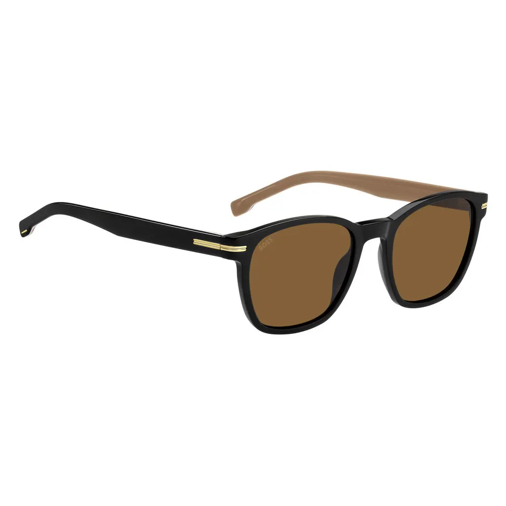 Boss Men's Su UV Protection Square Sunglasses detail 3
