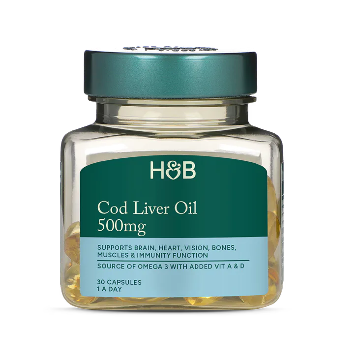 For Him Pure Cod Liver Oil 500mg 30 Capsules