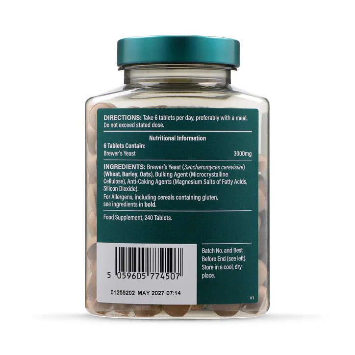 For Him Debittered Brewer's Yeast 240 Tablets, additional product view 2