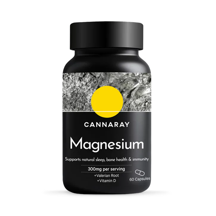 Cannaray Magnesium Capsules 300 mg 60 Capsules