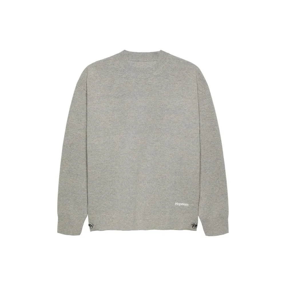Hopeium Hopeium Bsc Crew Sn64 in Grey Melange – Clothing