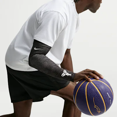 Nike Kobe Bryant Nike Dri-FIT Sleeve - Black/Medium Ash/White in Black/Medium Ash/White – Nike men's and unisex
