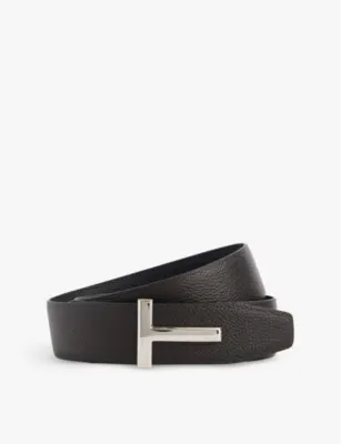 TOM FORD Reversible Leather Belt - 32