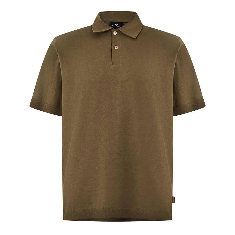 PS Paul Smith Men's Knit Cotton Short-Sleeve Polo