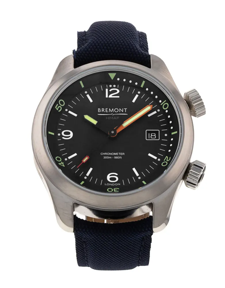 Bremont Argonaut Argonaut-R-S — 2020 — Excellent in Black Quarter Arabic – Pre-owned watches