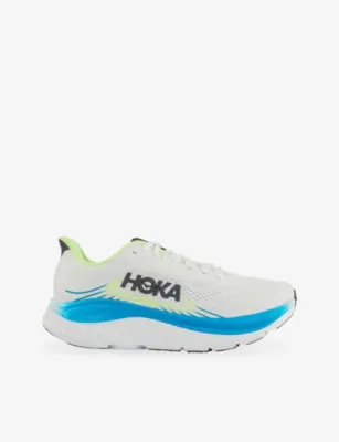 HOKA Clifton 11 Mesh Trainers - EUR 43.5 / 9.5 UK MEN in FROST BLACK – Mens | Trainers | Lace up trainers