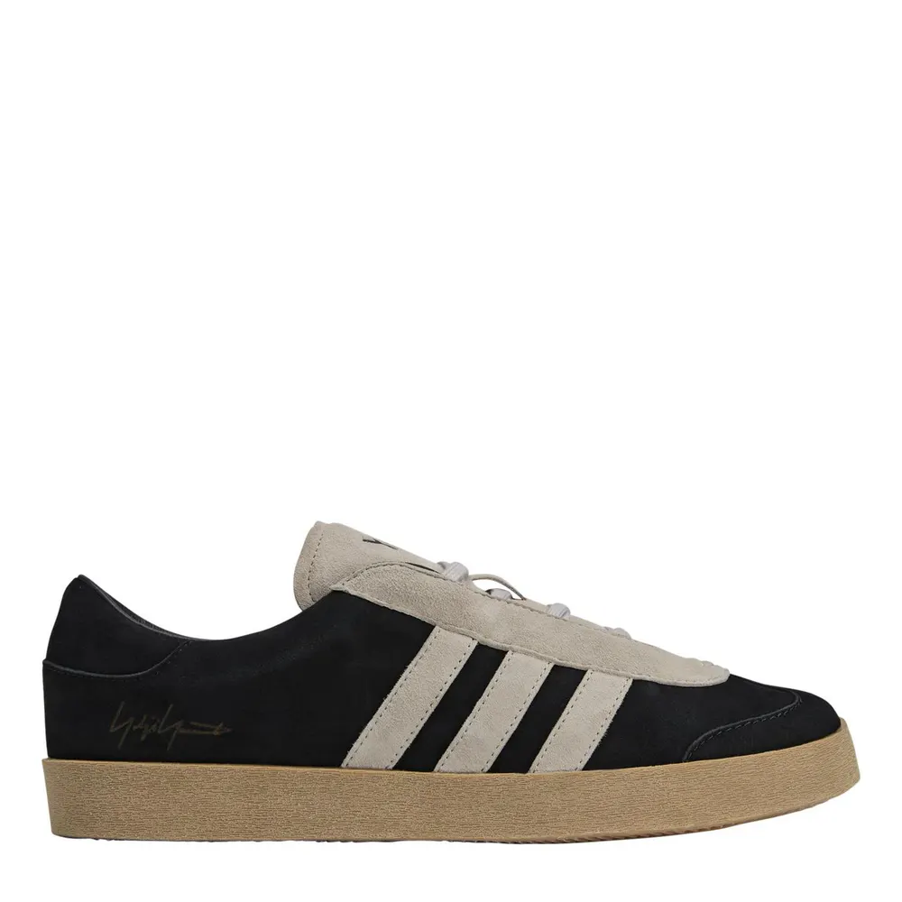 Y3 Men's Gazelle Low-Top Trainers in Black/Lbrown – Footwear