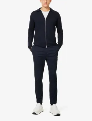 ARNE Tailored straight-leg stretch-cotton chino trousers - 34R detail 2