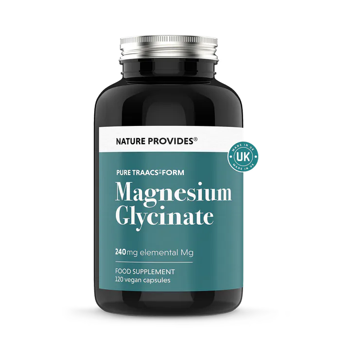 Nature Provides TRAACS® Magnesium Glycinate (240mg) 120 Capsules