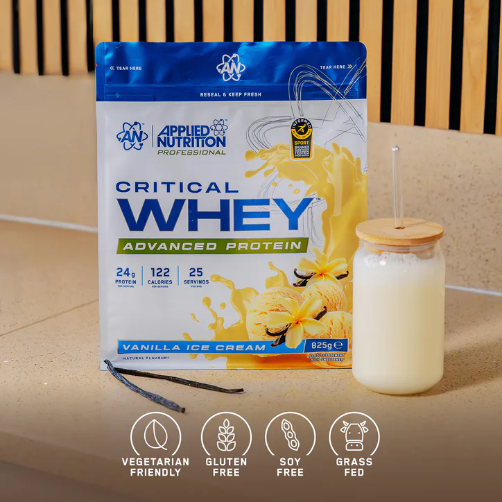 Applied Nutrition Critical Whey Protein Powder Vanilla Ice Cream 825g detail 2