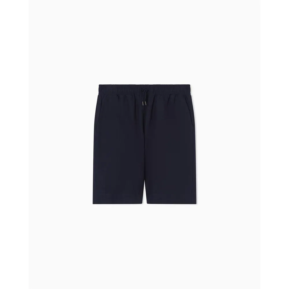 Emporio Armani Men's Bermuda Beachwear Woven Tracksuit Shorts