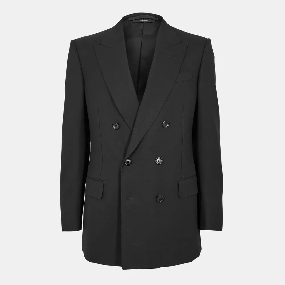 Tom Ford Men's Twill Double Breasted Blazer