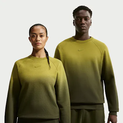 Nike NOCTA Men's Fleece CS Crew - Moss/Medium Olive/Moss