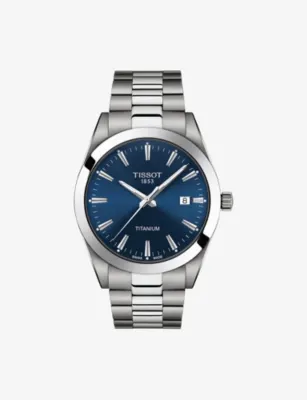 TISSOT T127.410.44.041.00 Gentleman Titanium Quartz Watch