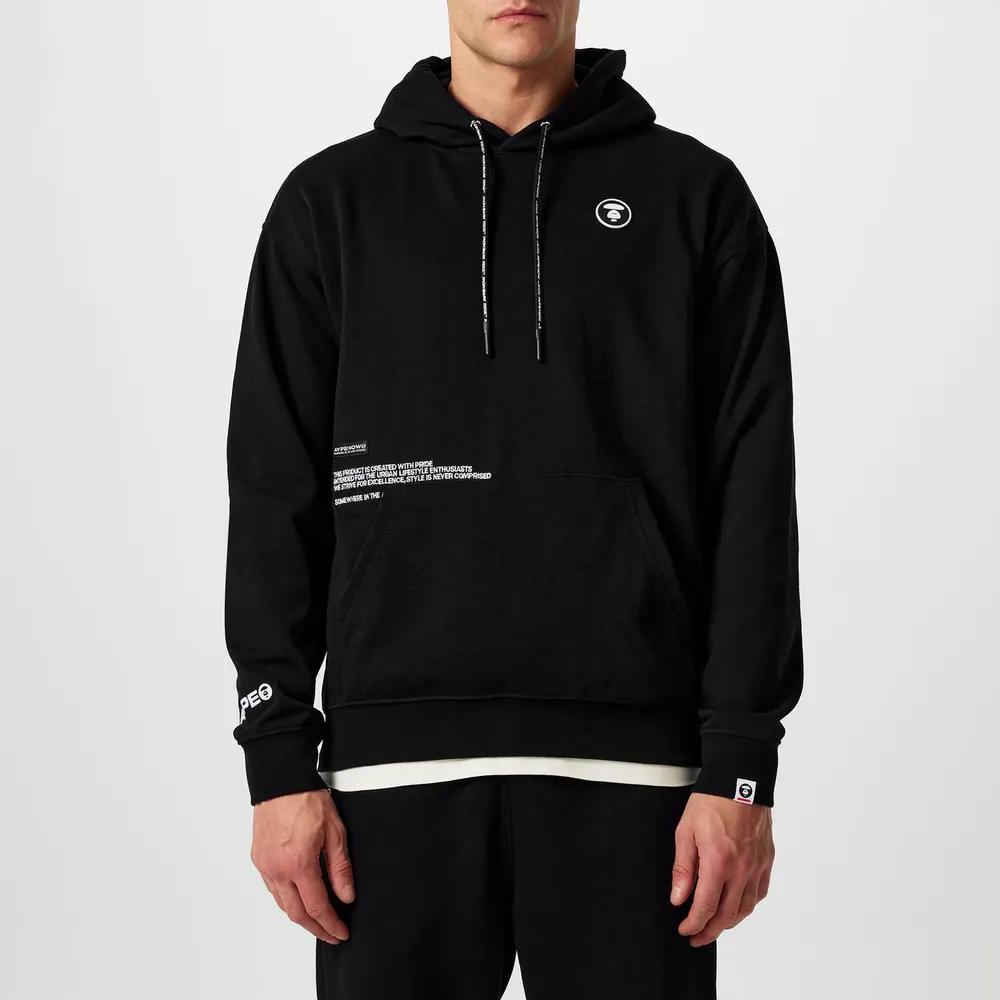 AAPE Moon Face Hoodie detail 3