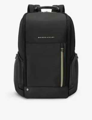 BRIGGS & RILEY HTA Medium Widemouth Ballistic-Nylon Backpack