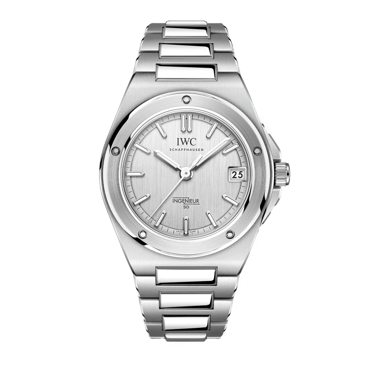 IWC Ingenieur Automatic 35mm 50th Anniversary Limited Edition Watch Silver