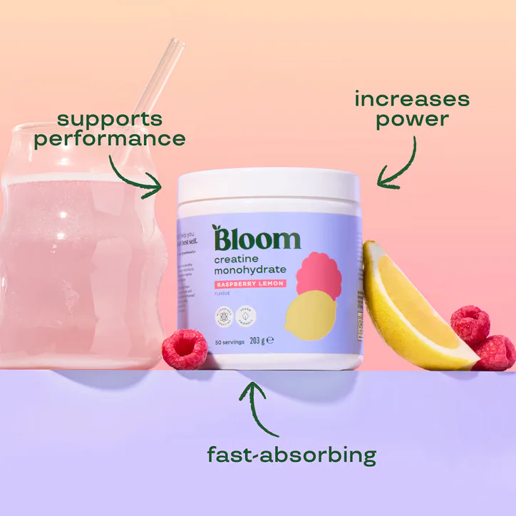 Bloom Creatine Raspberry Lemon 203g, additional product view 3