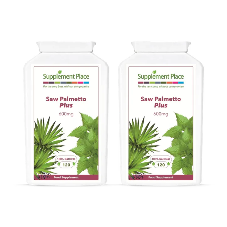 Supplement Place Saw Palmetto Plus | Saw Palmetto, Lycopene, Nettle | 240 Capsules