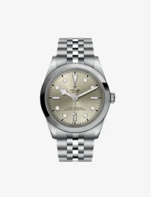 TUDOR M79640-0003 Black Bay stainless-steel automatic watch in CHAMPAGNE – Jewellery & Watches | Mens luxury watches