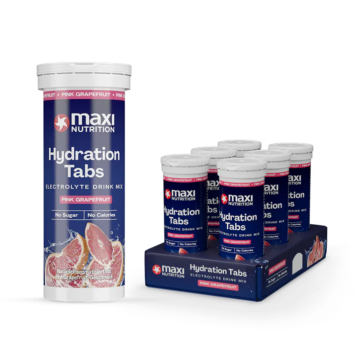 Maxi Nutrition MaxiNutrition Hydration tabs, Pink Grapefruit, Zero Sugar 6 x 10 Tablets (6 Pack)