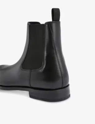 KURT GEIGER LONDON Sloane Leather Chelsea Boots - EUR 43 / 9 UK MEN in BLACK, additional product view 3