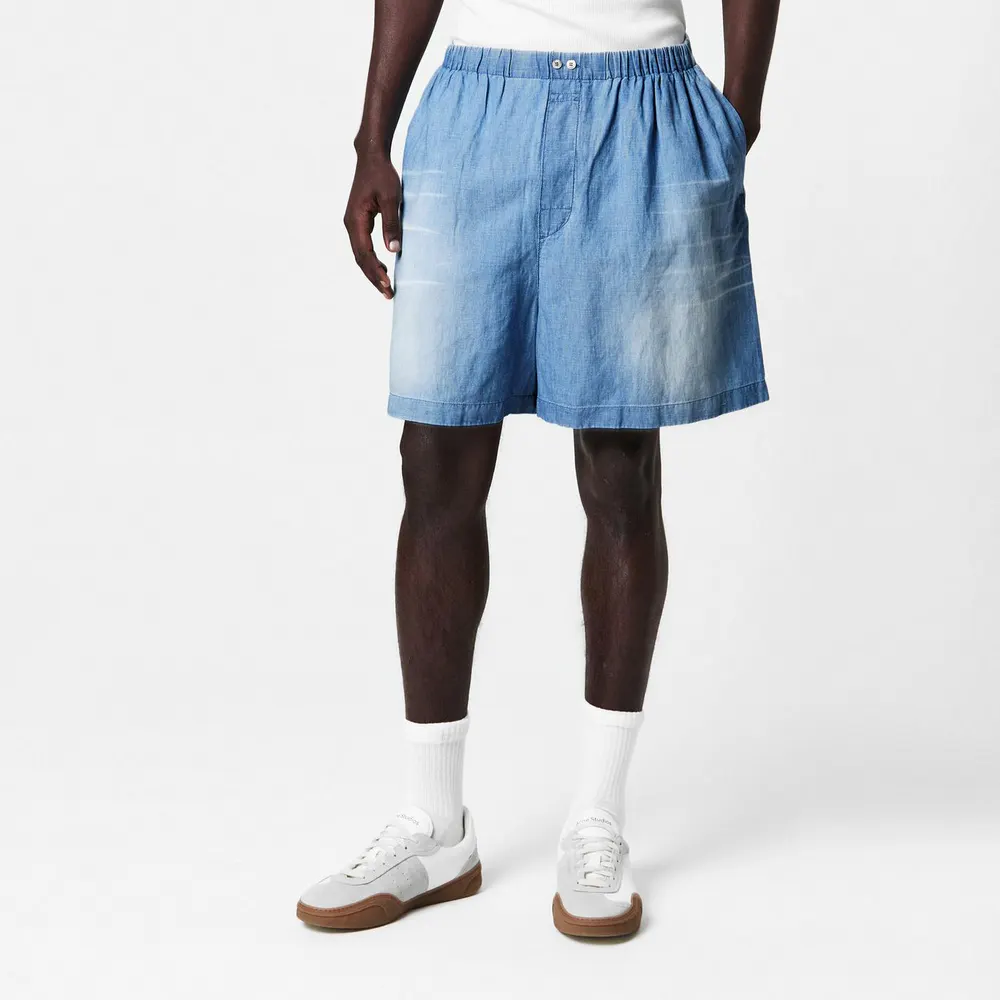Acne Studios Men's Ruxer Woven Tracksuit Shorts detail 3