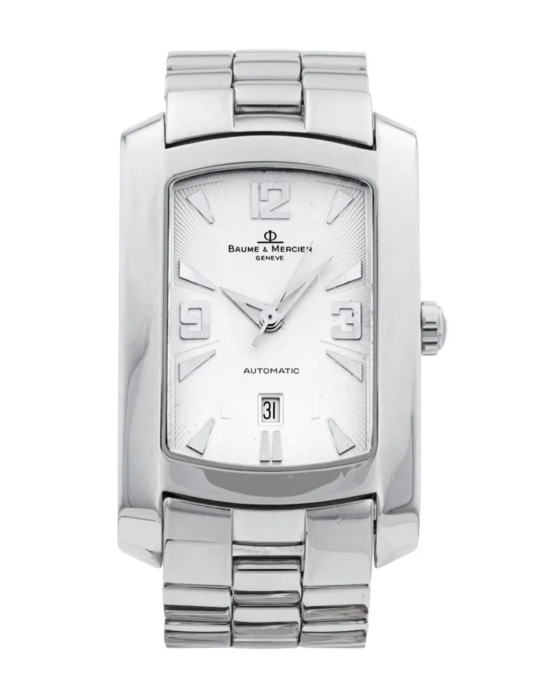 Baume et Mercier Hampton Milleis M0A08012 — 2016 — Good in Silver Quarter Arabic – Pre-owned watches