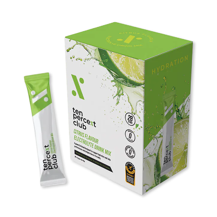 The Ten Percent Club Electrolytes Citrus 28 Sachet