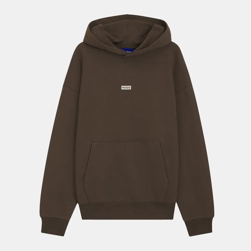 Hugo Mens HUGO Nazardo Drawstring Hoodie with Modern Logo Detail