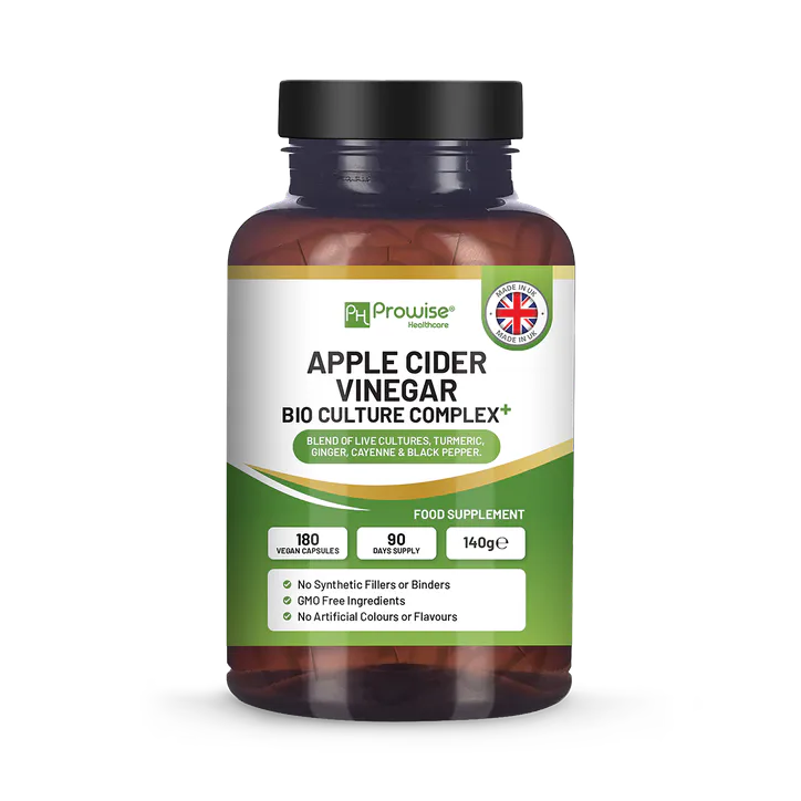 Prowise Healthcare Apple Cider Vinegar with Bio Cultures Complex 1300mg 180 capsules