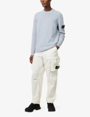 STONE ISLAND 5100072 Crewneck Wool Knit Jumper detail 2
