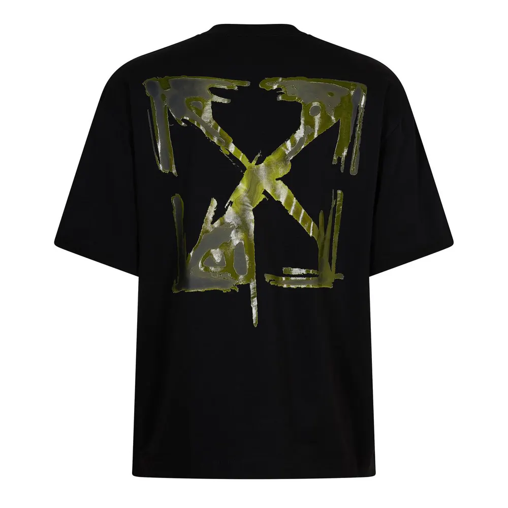 Off White Men's Slime Arrow Oversized T-Shirt detail 2