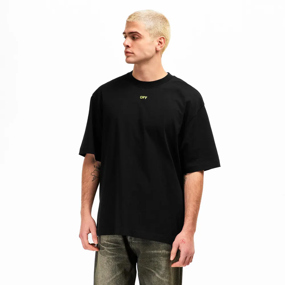Off White Men's Slime Arrow Oversized T-Shirt detail 3