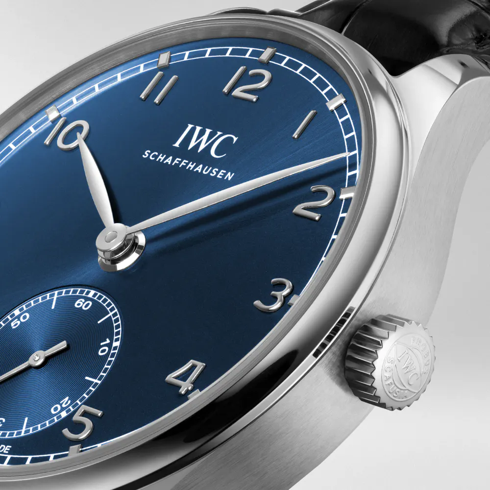 IWC Portugieser Automatic 40 in Blue, additional product view 3