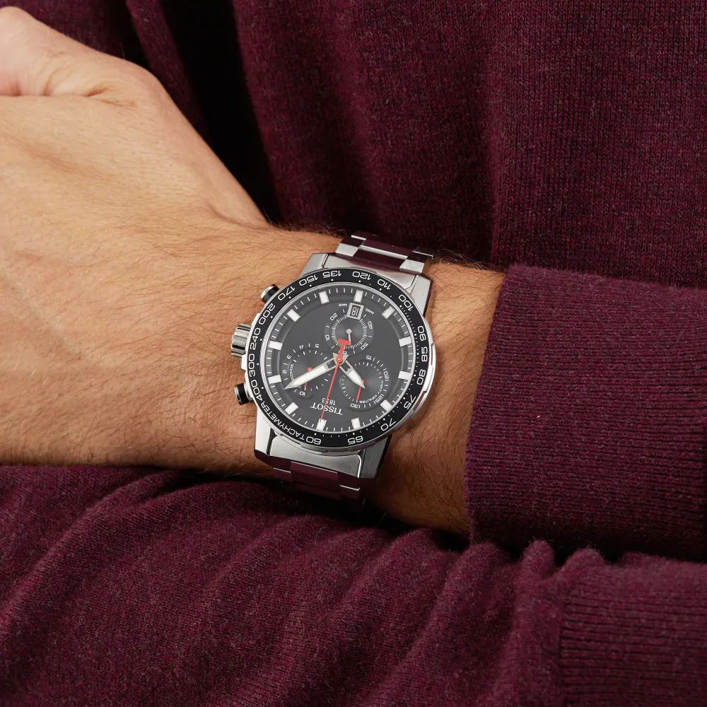 Tissot Supersports 44.5mm Mens Watch Black in Black, additional product view 2