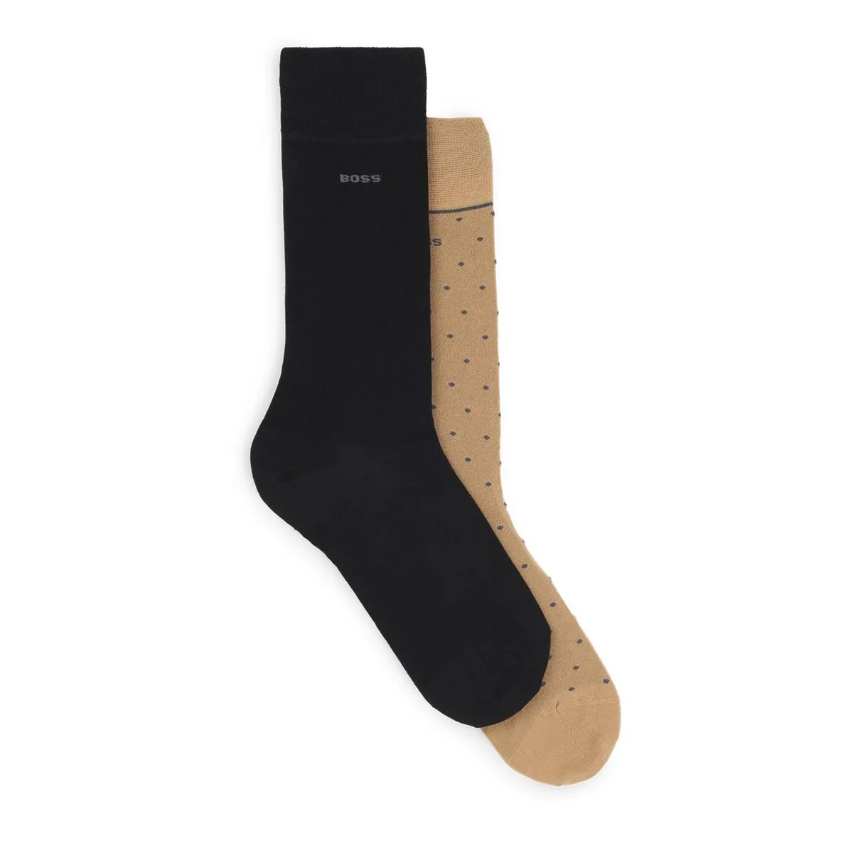 Boss Men's Bamboo Dots Crew Socks