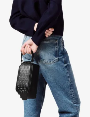 CHRISTIAN LOUBOUTIN Funky Travel Leather Pouch detail 2