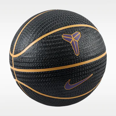 Nike Kobe Signature Basketball (Deflated) - Black/University Gold/Court Purple/University Gold