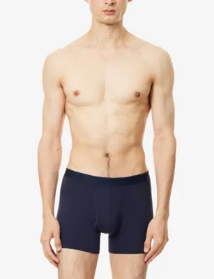 DEREK ROSE Alex Branded-Waistband Stretch-Jersey Trunks detail 2