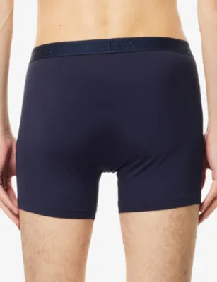 DEREK ROSE Alex Branded-Waistband Stretch-Jersey Trunks detail 3
