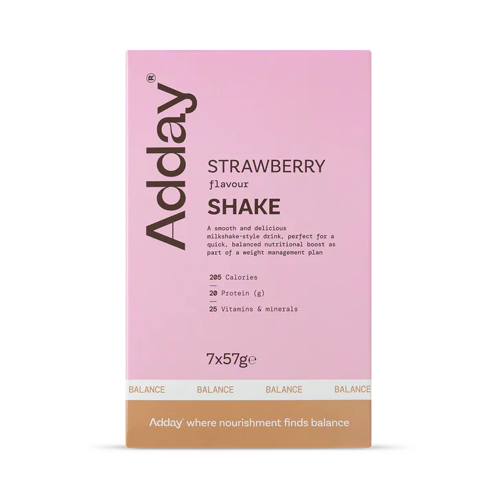 Adday Shake Strawberry 7 x 57 g