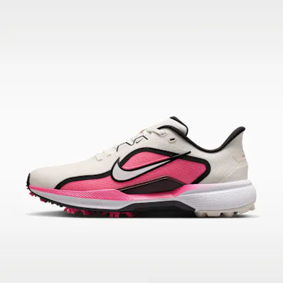 Nike Pegasus 1 G Golf Shoes - Sail/Hyper Pink/Black